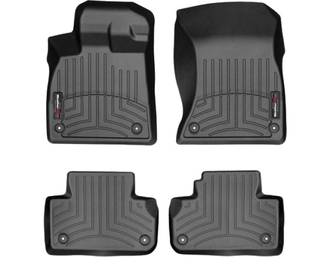 Коврики WeatherTech Black для Audi Q5/SQ5 (mkII)(8 fixings) 2017→, цена: 11 488 грн.
