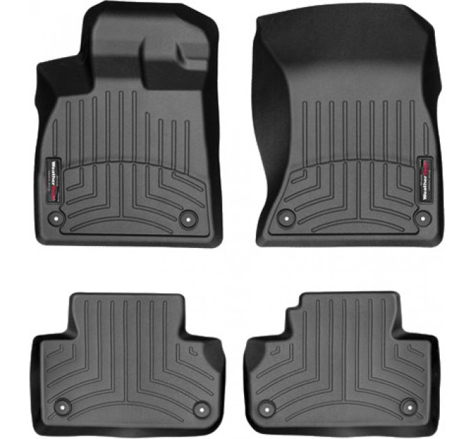 Коврики WeatherTech Black для Audi Q5/SQ5 (mkII)(8 fixings) 2017→, цена: 9 994 грн.