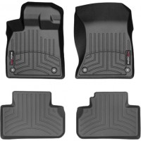 Коврики Weathertech Black для Audi Q5/SQ5 (mkII)(2 fixing) 2019→