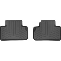 Коврики Weathertech Black для Audi Q5/SQ5 (mkII)(2 row)(no clips) 2017→