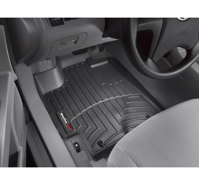 Коврики WeatherTech Black для Toyota Highlander (mkII)(not hybrid)(1-2 row) 2008-2013, цена: 10 641 грн.