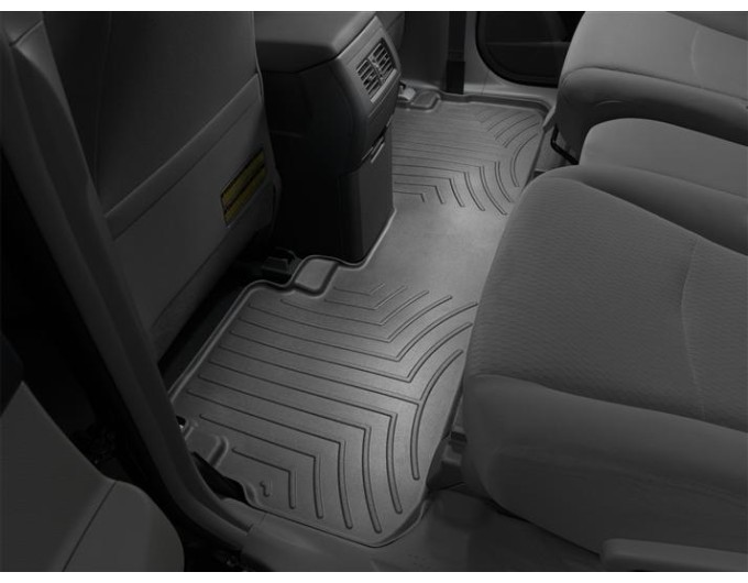 Коврики WeatherTech Black для Toyota Highlander (mkII)(not hybrid)(1-2 row) 2008-2013, цена: 11 488 грн.