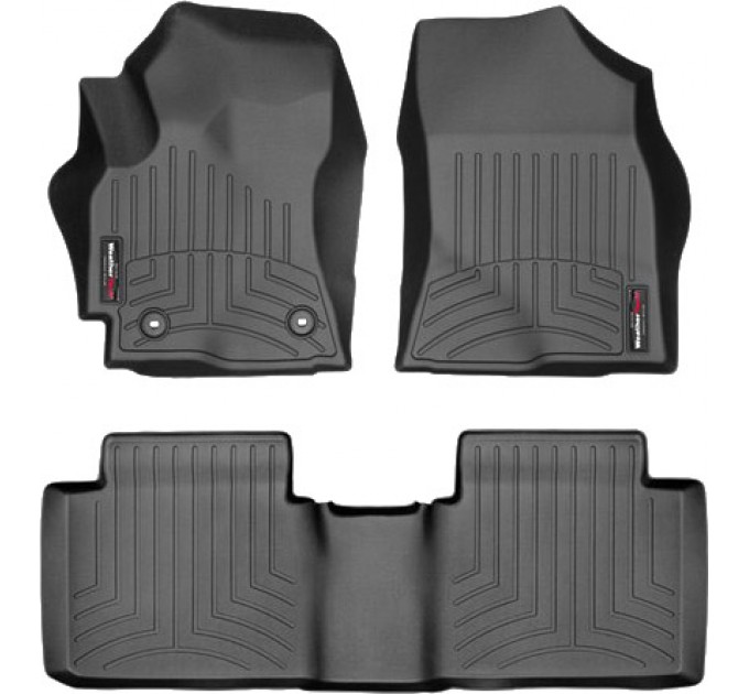 Коврики Weathertech Black для Toyota Corolla (US)(E170) 2017-2018 manual, ціна: 10 641 грн.