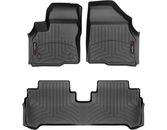 Коврики WeatherTech Black для Chevrolet Bolt EV (mkI); Opel Ampera-e (mkI) 2017→, цена: 11 488 грн.