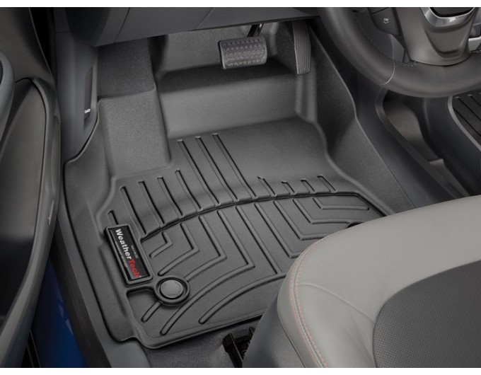 Коврики Weathertech Black для Chevrolet Bolt EV; Opel Ampera-e (mkI)(1 row) 2017→, ціна: 6 692 грн.