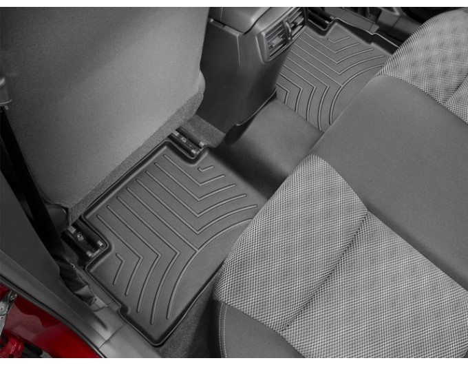 Коврики WeatherTech Black для Nissan Rogue Sport (mkI)(2 row) 2017→, цена: 4 911 грн.