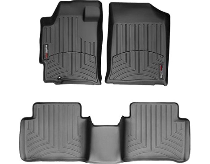 Коврики WeatherTech Black для Nissan Altima (mkIV)(sedan)(1 fixing) 2007-2012, цена: 11 709 грн.