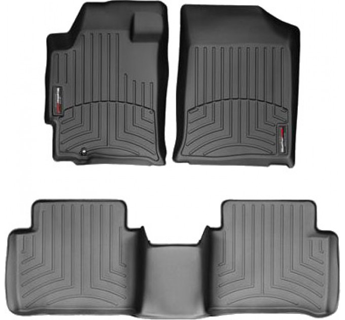 Коврики Weathertech Black для Nissan Altima (sedan)(mkIV)(1 fixing) 2007-2012, ціна: 10 849 грн.