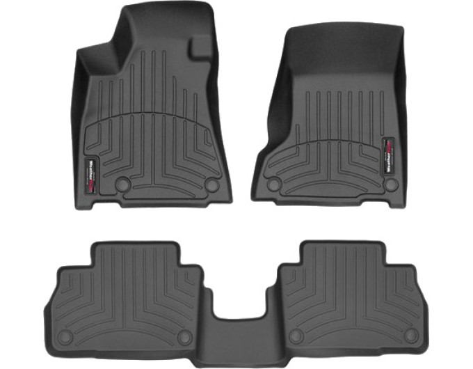 Коврики WeatherTech Black для Maserati Levante (mkI)(4 zone climate control) 2016-2018, цена: 11 709 грн.