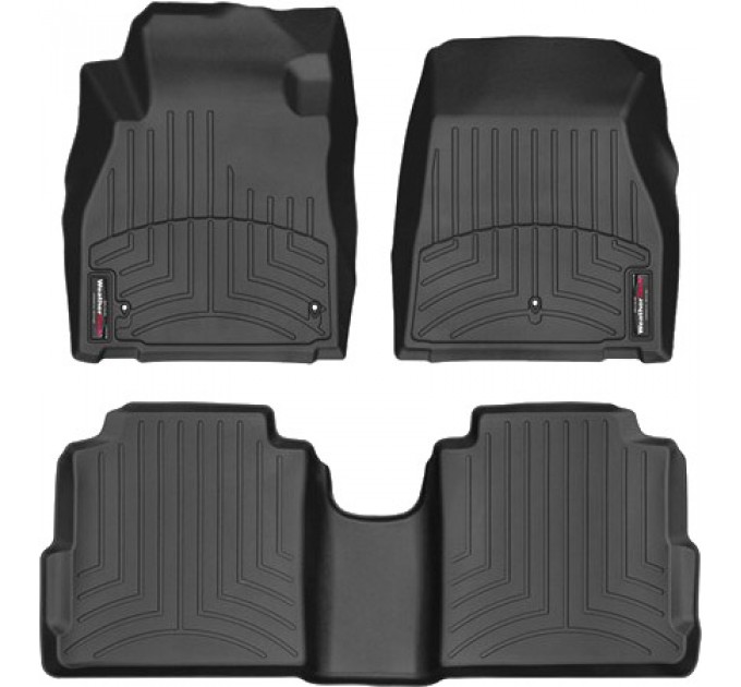 Коврики WeatherTech Black для Nissan Kicks (mkI) 2018→, цена: 10 849 грн.