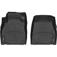 Коврики WeatherTech Black для Nissan Kicks (mkI)(1 row) 2018→