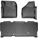 Коврики WeatherTech Black для Ford Super Duty (mkII)(extended cab)(no 4x4 shifter)(1 row - 2pcs.) 2008-2010 automatic, цена: 10 849 грн.