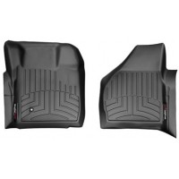 Коврики Weathertech Black для Ford Super Duty (all cabs)(mkII)(no 4x4 shifter)(2pcs.)(1 row) 2008-2010 automatic