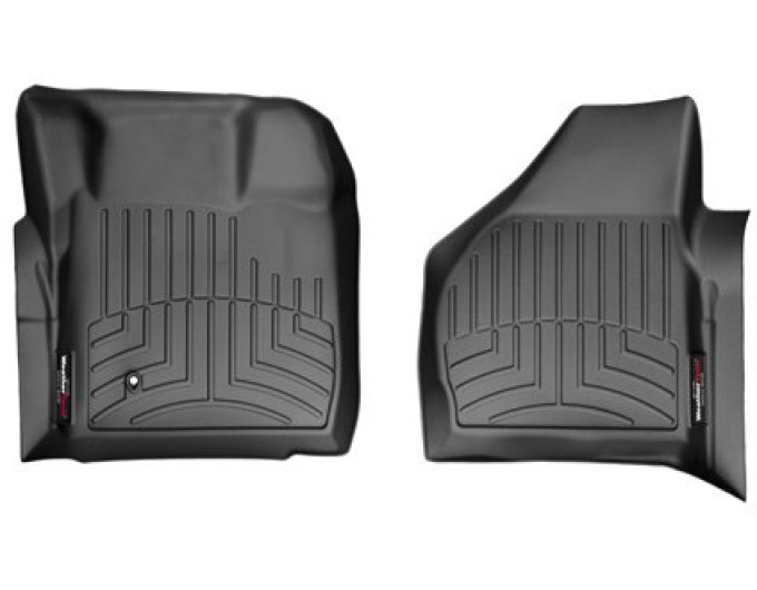 Коврики WeatherTech Black для Ford Super Duty (mkII)(all cabs)(no 4x4 shifter)(2pcs.)(1 row) 2008-2010 automatic, цена: 6 692 грн.