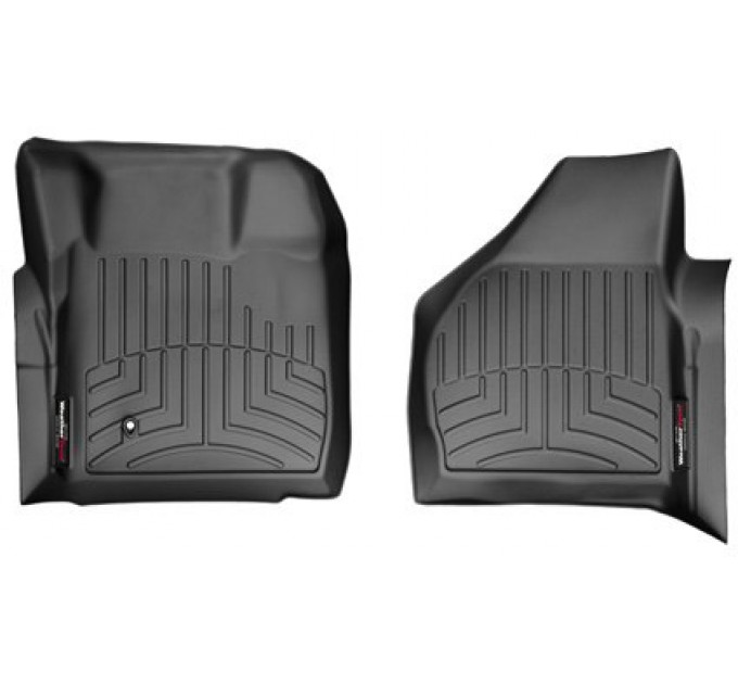 Коврики WeatherTech Black для Ford Super Duty (mkII)(all cabs)(no 4x4 shifter)(2pcs.)(1 row) 2008-2010 automatic, цена: 6 144 грн.