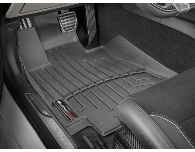 Коврики WeatherTech Black для Alfa Romeo Giulia (mkI)(RWD) 2016→ automatic, цена: 11 488 грн.
