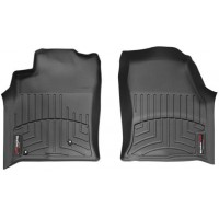 Коврики WeatherTech Black для Toyota Land Cruiser Prado (J120); Lexus GX (mkI)(with rear entertainment system)(1 row) 2002-2009