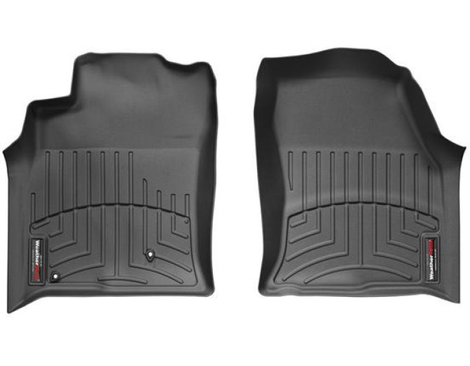 Коврики WeatherTech Black для Toyota Land Cruiser Prado (J120); Lexus GX (mkI)(with rear entertainment system)(1 row) 2002-2009, цена: 6 692 грн.