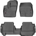 Коврики Weathertech Black для Ford Grand Tourneo Connect (mkII)(2 row bench seats)(vinyl flooring with fixing)(1-2 row) 2014→, ціна: 11 709 грн.