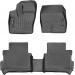 Коврики WeatherTech Black для Ford Tourneo Connect (mkII)(2 row bench seats)(vinyl flooring with fixing)(1-2 row) 2014→, цена: 10 186 грн.