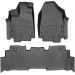 Коврики Weathertech Black для Honda Odyssey (mkV)(RL6)(1-2 row) 2018→, ціна: 10 641 грн.