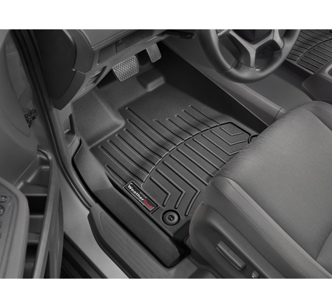 Коврики Weathertech Black для Honda Odyssey (mkV)(RL6)(1-2 row) 2018→, ціна: 10 641 грн.