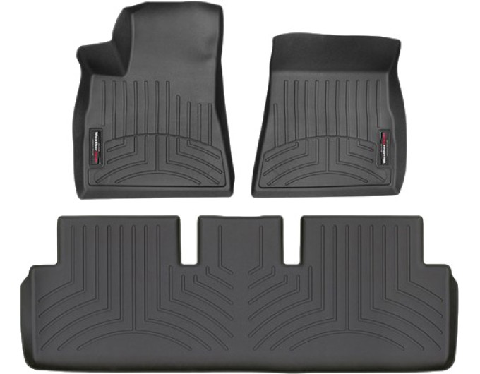 Коврики WeatherTech Black для Tesla Model 3 (mkI) 2017→, цена: 14 054 грн.