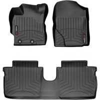 Коврики Weathertech Black для Toyota Yaris (mkIII) 2011-2014 manual