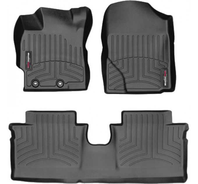 Коврики WeatherTech Black для Toyota Yaris (mkIII) 2015-2020 manual, цена: 10 641 грн.