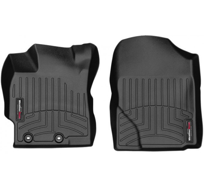 Коврики Weathertech Black для Toyota Yaris (mkIII)(1 row) 2011-2020 automatic, ціна: 6 144 грн.