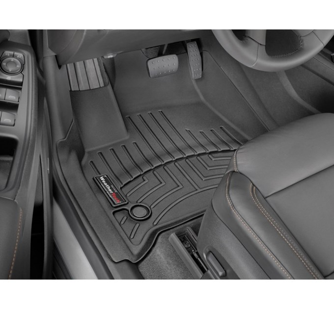 Коврики WeatherTech Black для Chevrolet Traverse (mkII)(1-2-3 row)(2 row bucket seat) 2018→, цена: 11 728 грн.
