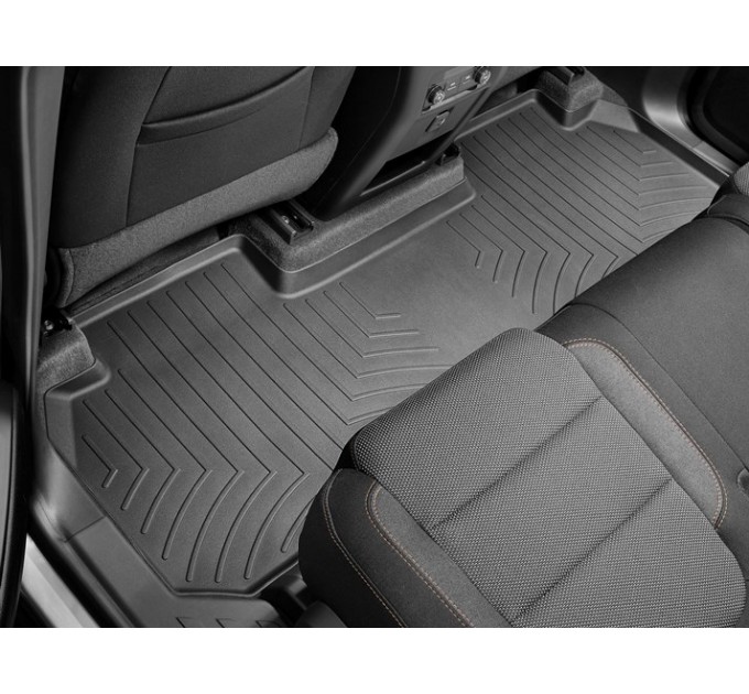 Коврики WeatherTech Black для Chevrolet Traverse (mkII)(2 row bench seat)(2 row) 2018→, цена: 4 498 грн.