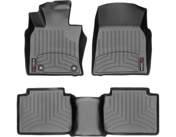 Коврики WeatherTech Black для Toyota Camry (XV70)(not hybrid)(FWD) 2017→, цена: 11 488 грн.