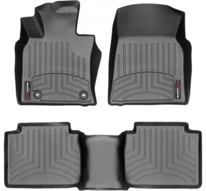 Коврики WeatherTech Black для Toyota Camry (XV70)(not hybrid)(FWD) 2017→, цена: 10 641 грн.