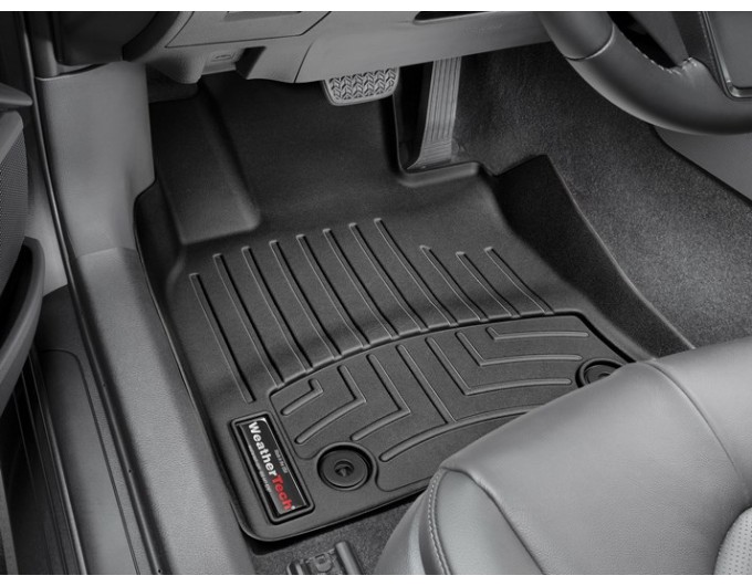 Коврики WeatherTech Black для Toyota Camry (XV70)(not hybrid)(FWD) 2017→, цена: 11 488 грн.