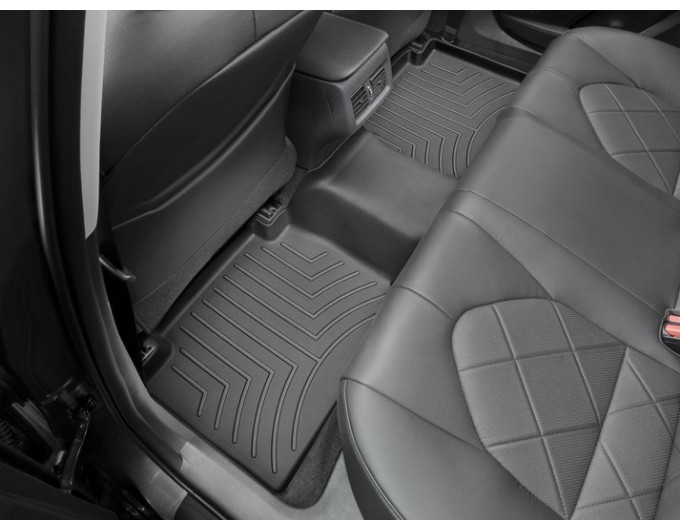 Коврики WeatherTech Black для Toyota Camry (XV70)(not hybrid)(FWD)(2 row) 2017→, цена: 4 911 грн.