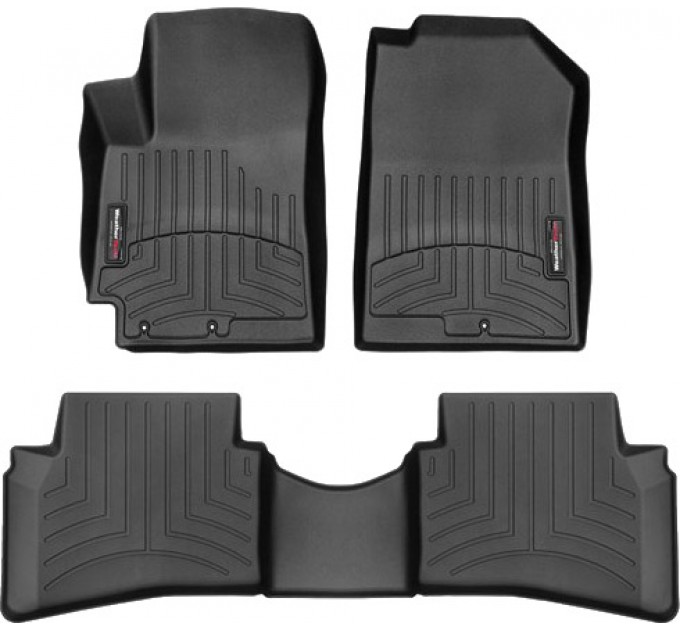 Коврики Weathertech Black для Kia Stonic (mkI) 2018→, ціна: 10 641 грн.