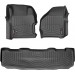 Коврики Weathertech Black для Ford Super Duty (double cab)(mkI)(with 4x4 shifter)(no console on 2 row)(no PTO kit) 1999-2007 automatic, ціна: 10 641 грн.