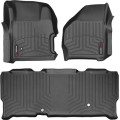 Коврики WeatherTech Black для Ford Super Duty (mkI)(extended cab)(with 4x4 shifter)(no PTO kit) 1999-2007 automatic, цена: 11 709 грн.