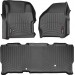 Коврики WeatherTech Black для Ford Super Duty (mkI)(extended cab)(with 4x4 shifter)(no PTO kit) 1999-2007 automatic, цена: 10 849 грн.