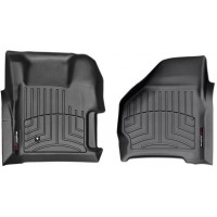 Коврики Weathertech Black для Ford Super Duty (all cabs)(mkI)(with 4x4 shifter)(no PTO kit)(1 row) 1999-2007 automatic