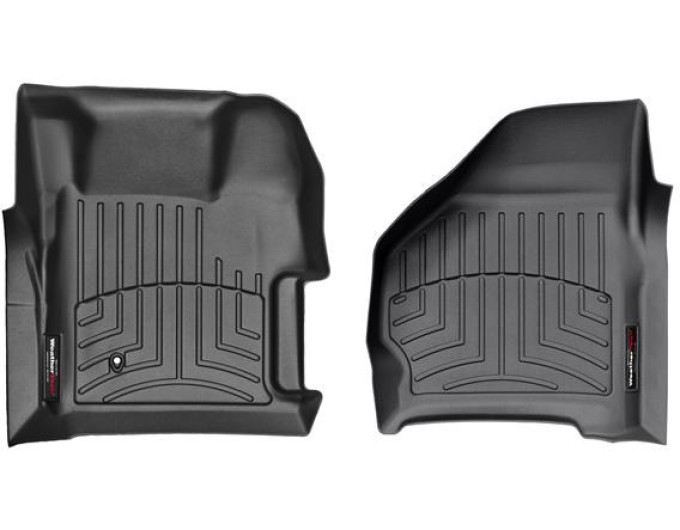 Коврики WeatherTech Black для Ford Super Duty (mkI)(all cabs)(with 4x4 shifter)(no PTO kit)(1 row) 1999-2007 automatic, цена: 6 692 грн.