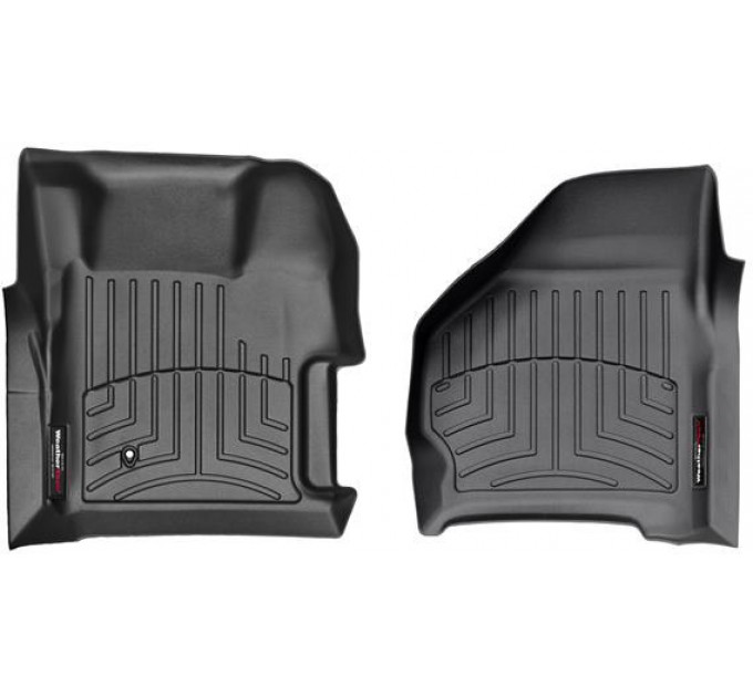 Коврики WeatherTech Black для Ford Super Duty (mkI)(all cabs)(with 4x4 shifter)(no PTO kit)(1 row) 1999-2007 automatic, цена: 6 144 грн.