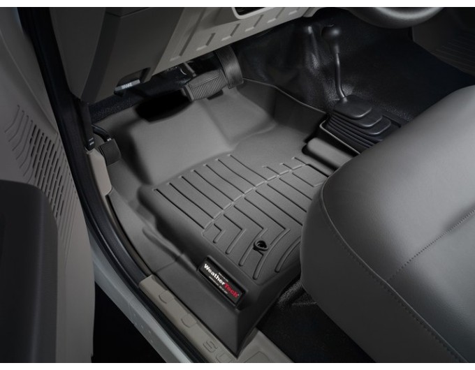 Коврики WeatherTech Black для Ford Super Duty (mkI)(extended cab)(with 4x4 shifter)(no PTO kit) 1999-2007 automatic, цена: 11 709 грн.
