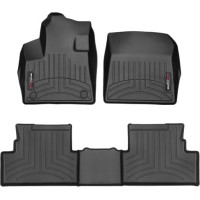 Коврики WeatherTech Black для Peugeot 3008 (mkII); Opel Grandland (mkI)(2 row) 2017→