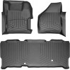 Коврики WeatherTech Black для Ford Super Duty (mkII)(extended cab)(with 4x4 shifter) 2008-2010 automatic, цена: 10 849 грн.