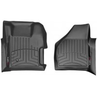 Коврики Weathertech Black для Ford Super Duty (all cabs)(mkII)(with 4x4 shifter)(1 row) 2008-2010 automatic