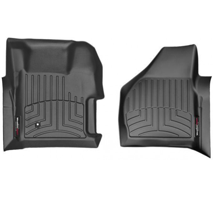 Коврики Weathertech Black для Ford Super Duty (all cabs)(mkII)(with 4x4 shifter)(1 row) 2008-2010 automatic, ціна: 6 144 грн.