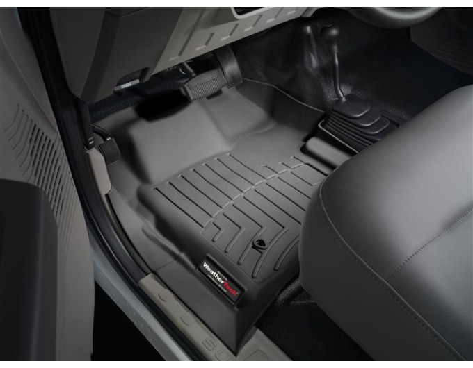 Коврики WeatherTech Black для Ford Super Duty (mkII)(extended cab)(with 4x4 shifter) 2008-2010 automatic, цена: 11 709 грн.