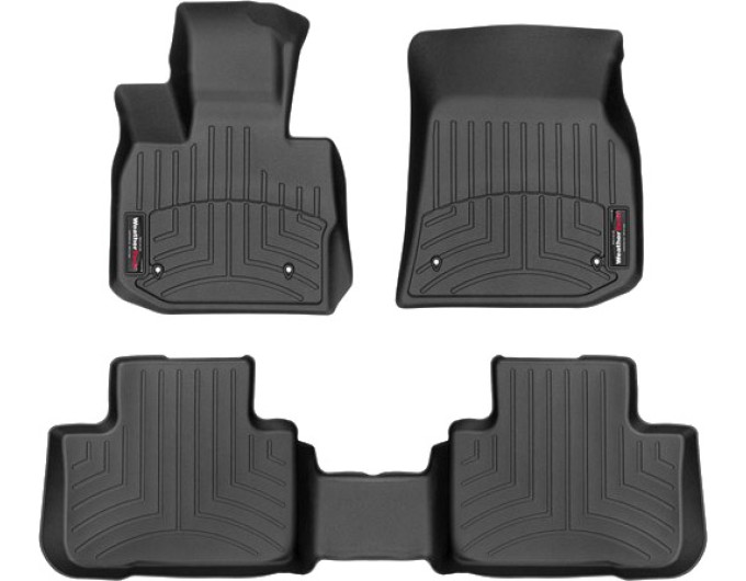 Коврики WeatherTech Black для BMW X3 (G01/G08) / X4 (G02) 2018→, цена: 11 709 грн.